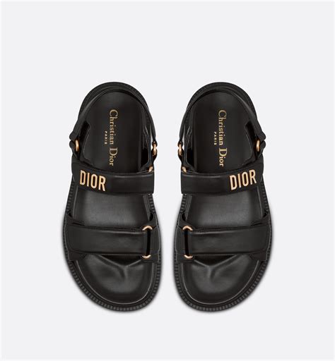 black dior sandals|christian dior sandal price.